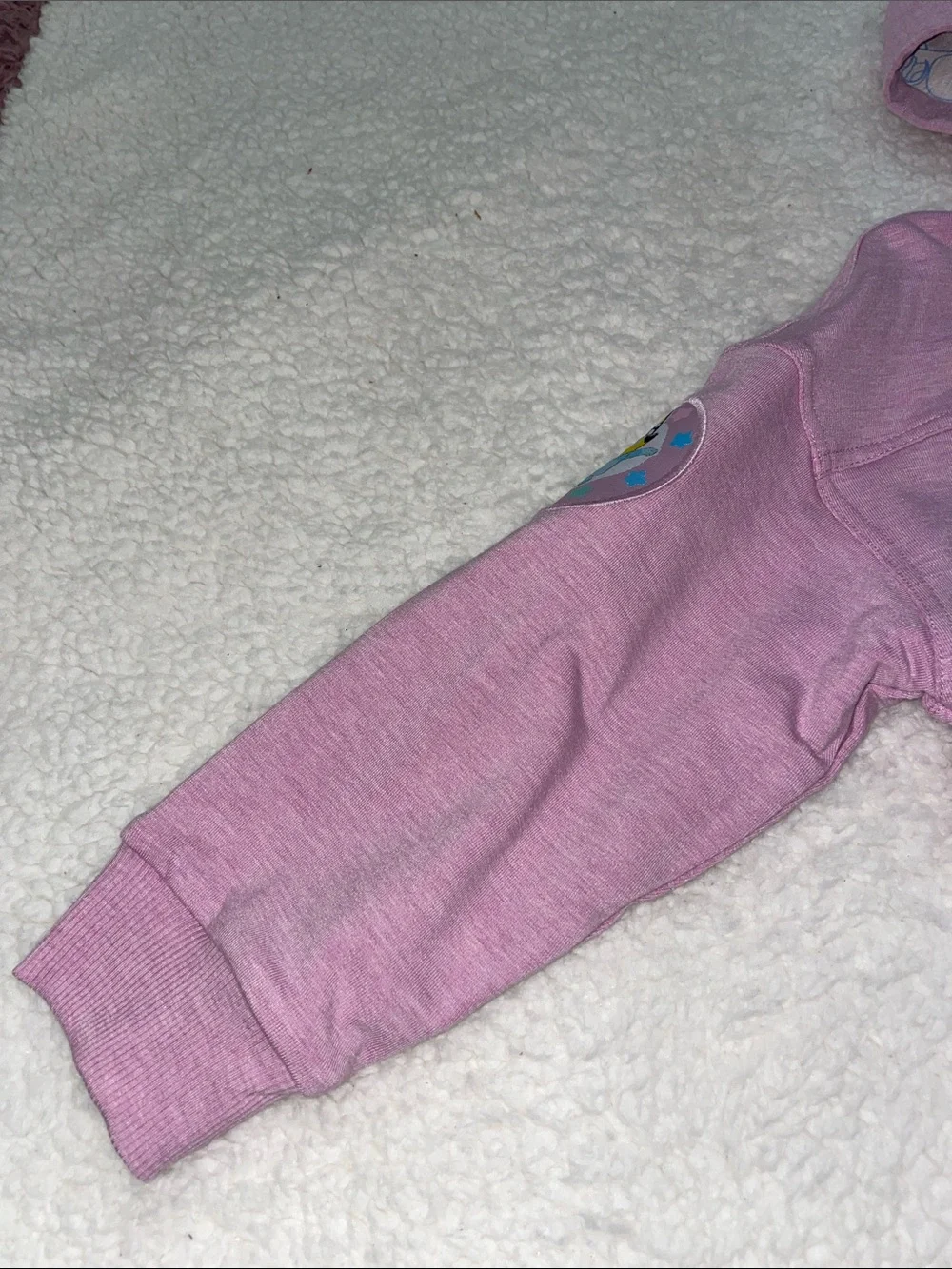 Little Sleepies Pink Bluey Trucker Jacket